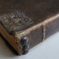 1769 PSALMS of DAVID antique STUNNING BINDING w/ SILVER FITTINGS & CLASPS Bible