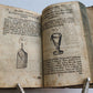 1739 ASTRONOMICAL METEOROGICAL WOMENS TRAVEL CALENDAR antique ILLUSTRATED