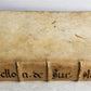 1637 LAW BOOK by IOANNIS ANTONII BELLONI VELLUM FOLIO w/MANUSCRIPT TITLE antique