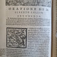 1569 ORATIONS by MANY ILLUSTRIOUS MEN - FRANCESCO SANSOVINO antique VELLUM