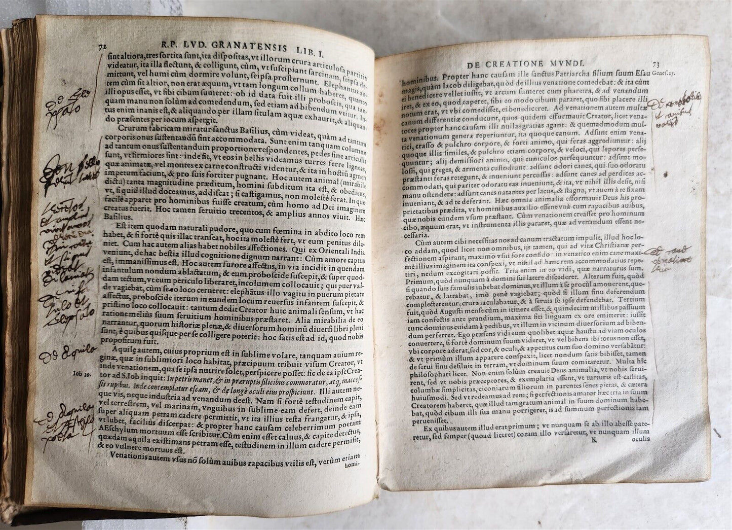 1588 Introductionis ad symbolum fidei ILLUSTRATED antique