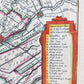 1640 Rhineland & Amstelland NETHERLANDS MAP by WILLEM BLAEU antique AUTHENTIC