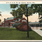 RACINE WI RAILROAD STATION RAILWAY DEPOT ANTIQUE POSTCARD