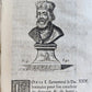 1726 HISTORY of FRANCE ILLUSTRATED w/ PORTRAITS of FRENCH KINGS S antique