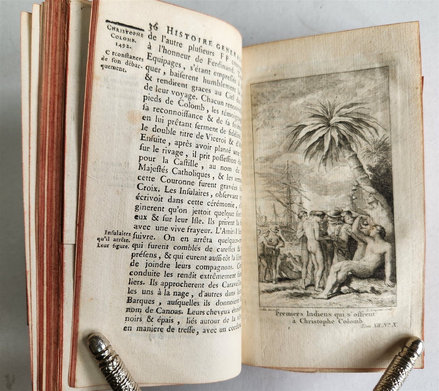 1754 HISTOIRE des VOYAGES antique vol.45 illustrated CUBA PANAMA VENEZUELA