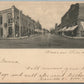 WAUSAU WI THIRD STREET ANTIQUE POSTCARD