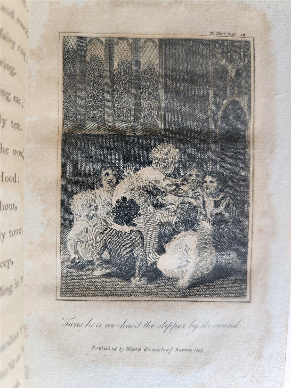 1801 PLEASURES of MEMORY & OTHER POEMS antique AMERICANA poetry ILLUSTRATED
