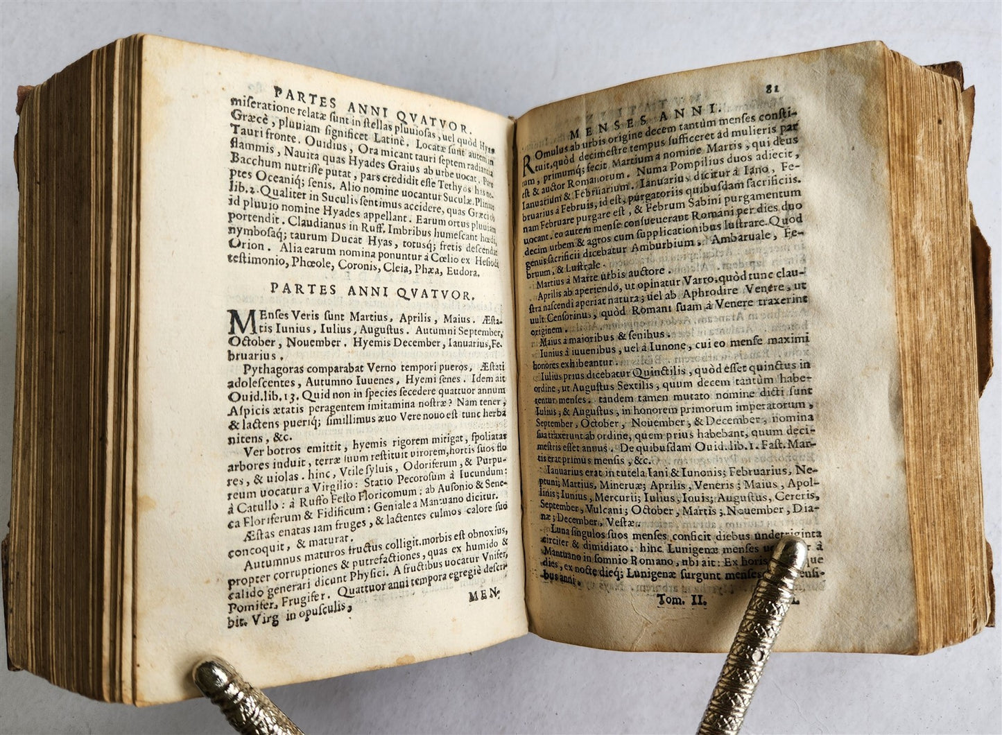 1574 Jean TIXIER antique VELLUM BOUND Officinae Ioannis Rauisii Textoris