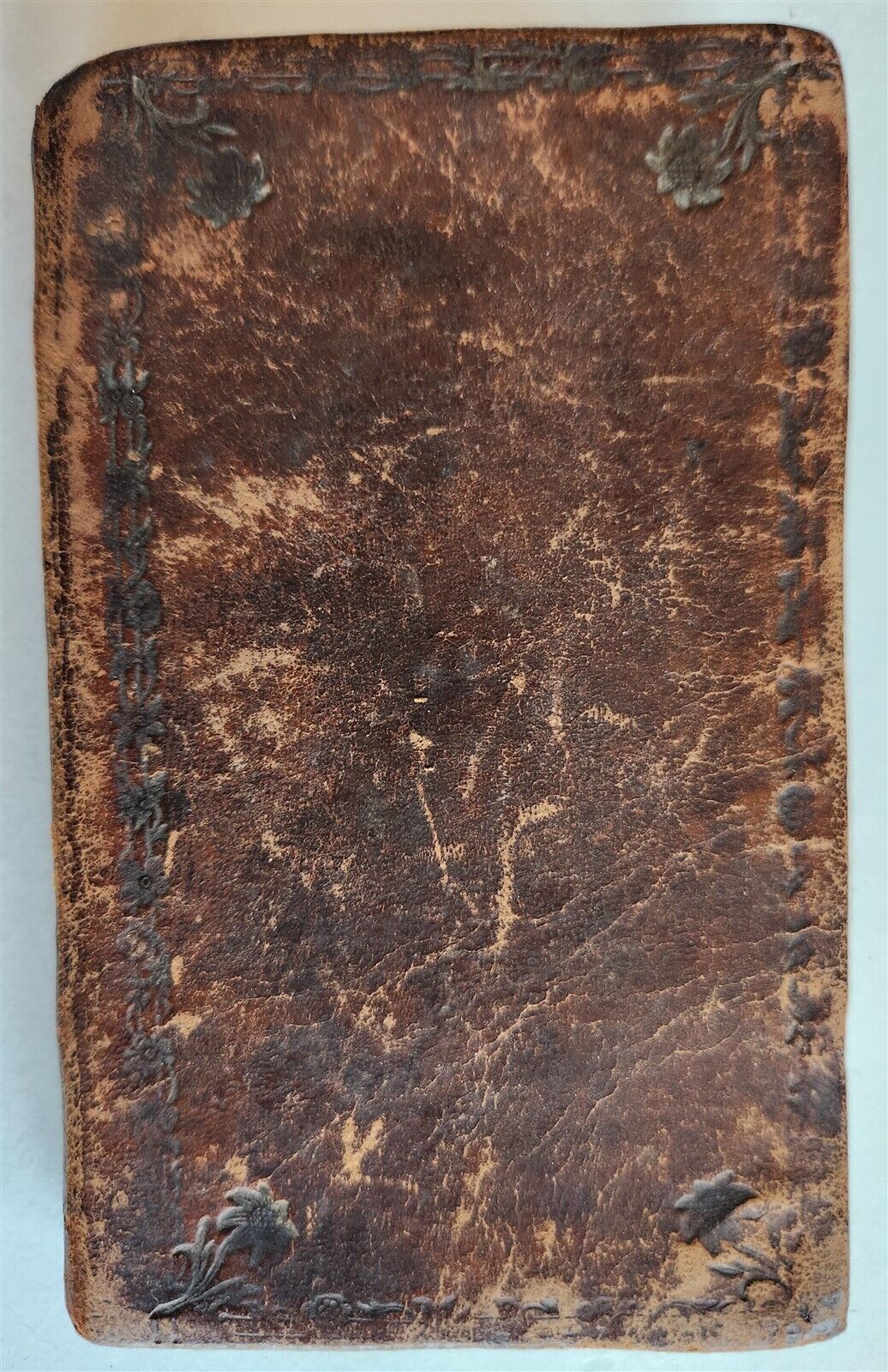 1822 CATHOLIC PRAYER BOOK in GERMAN antique theology