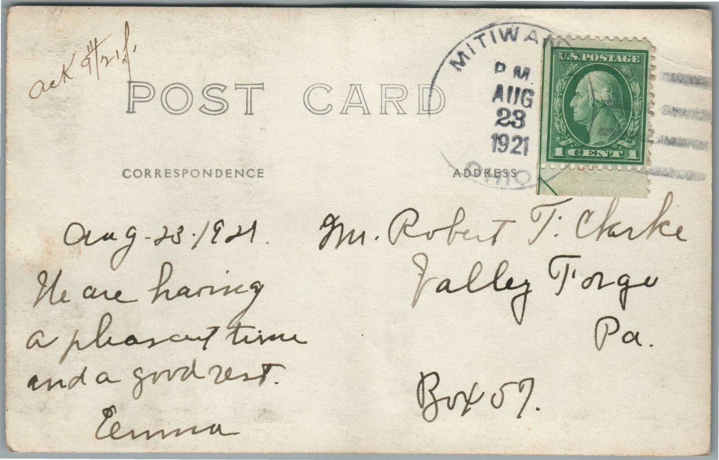 HURON OH VINTAGE REAL PHOTO POSTCARD RPPC