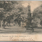 HACKETTSTOWN NJ SOLDIER'S MONUMENT & MILL STREET ANTIQUE POSTCARD