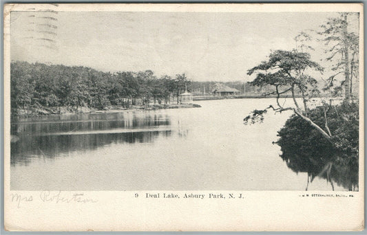 ASBURY PARK NJ DEAL LAKE ANTIQUE POSTCARD