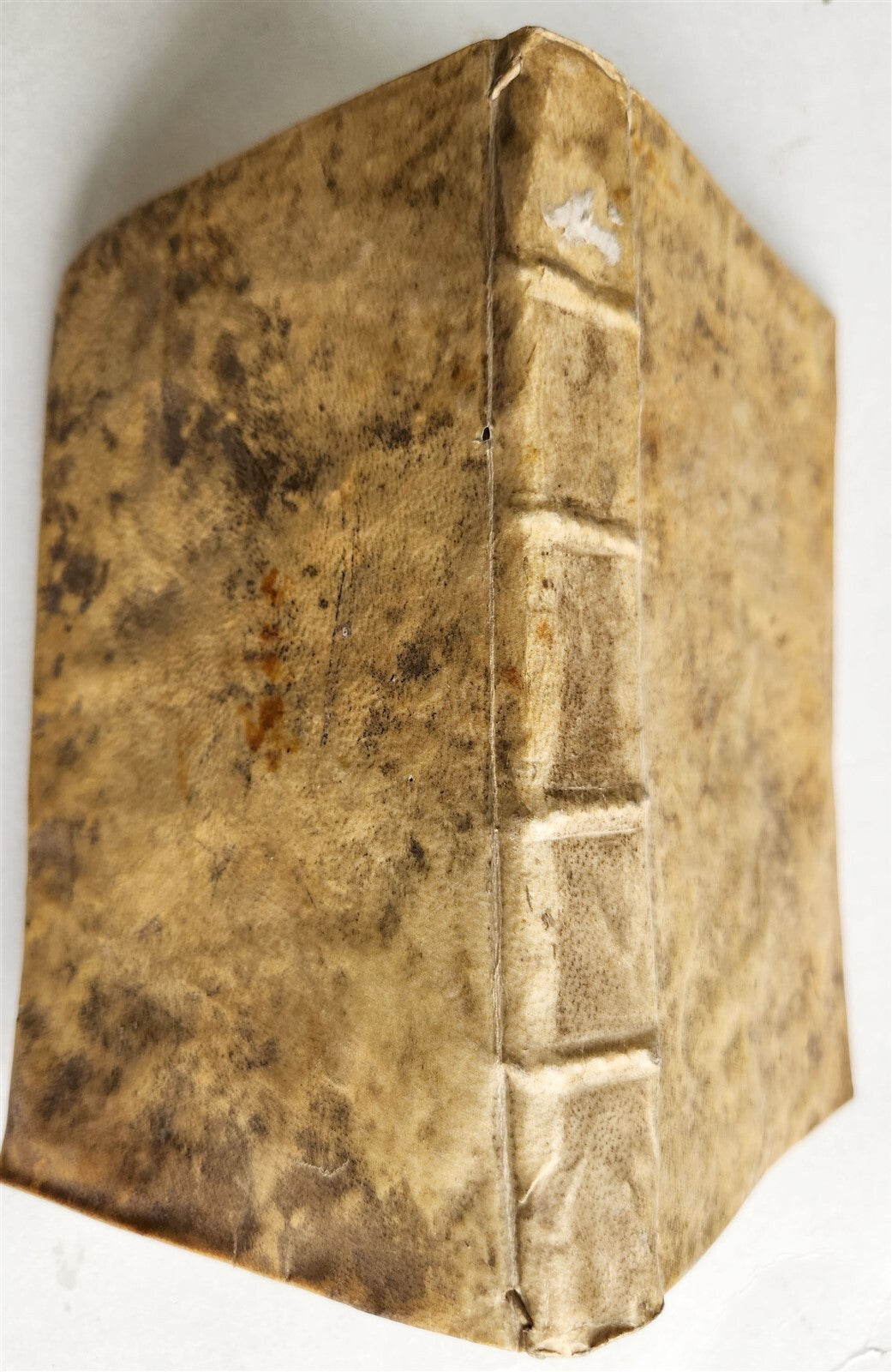 1824 EUCLID GEOMETRY antique ILLUSTRATED vellum binding