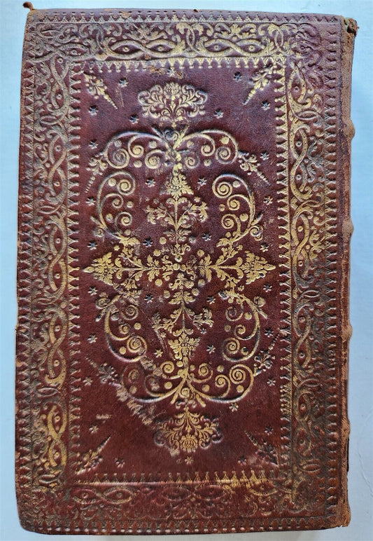 1733 AUGSBURG GERMANY CHURCH HISTORY antique FINE BINDING ILLUSTRATED w/PLATES