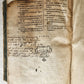 1595 LAW BOOK by Spanish jurist Vasquez de Menchaca antique PIGSKIN BINDING