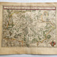 1640 MAP LOTHARINGIA LORRAINE FRANCE WILLEM BLAEU antique AUTHENTIC hand colored