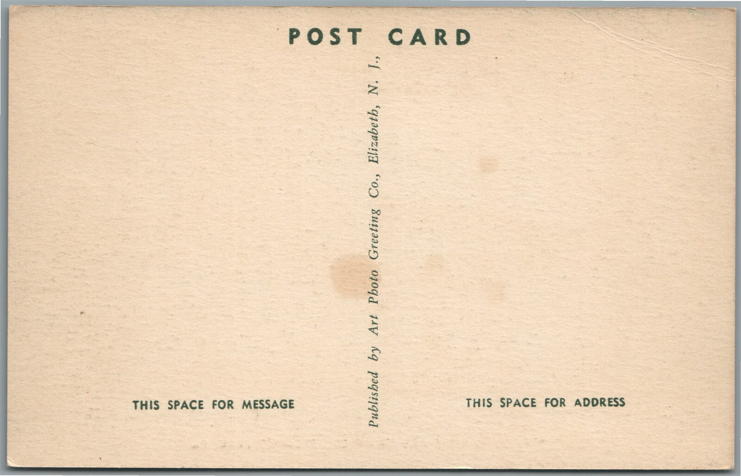 PROSPECT PARK PA INTERBORO BANK ANTIQUE POSTCARD