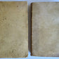 1614 ANTIQUE GREEK POETRY antique 2 FOLIO VELLUM BOUND VOLUMES