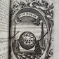 1659 EMBLEMATA by SAAVEDRA FAJARDO antique VELLUM BINDING ILLUSTRATED