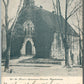 DOYLESTOWN PA ST. PAUL'S CHURCH ANTIQUE POSTCARD