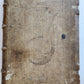 1545 TERULLIAN THEOLOGY in LATIN antique 16th CENTURY FOLIO PIGSKIN BOUND
