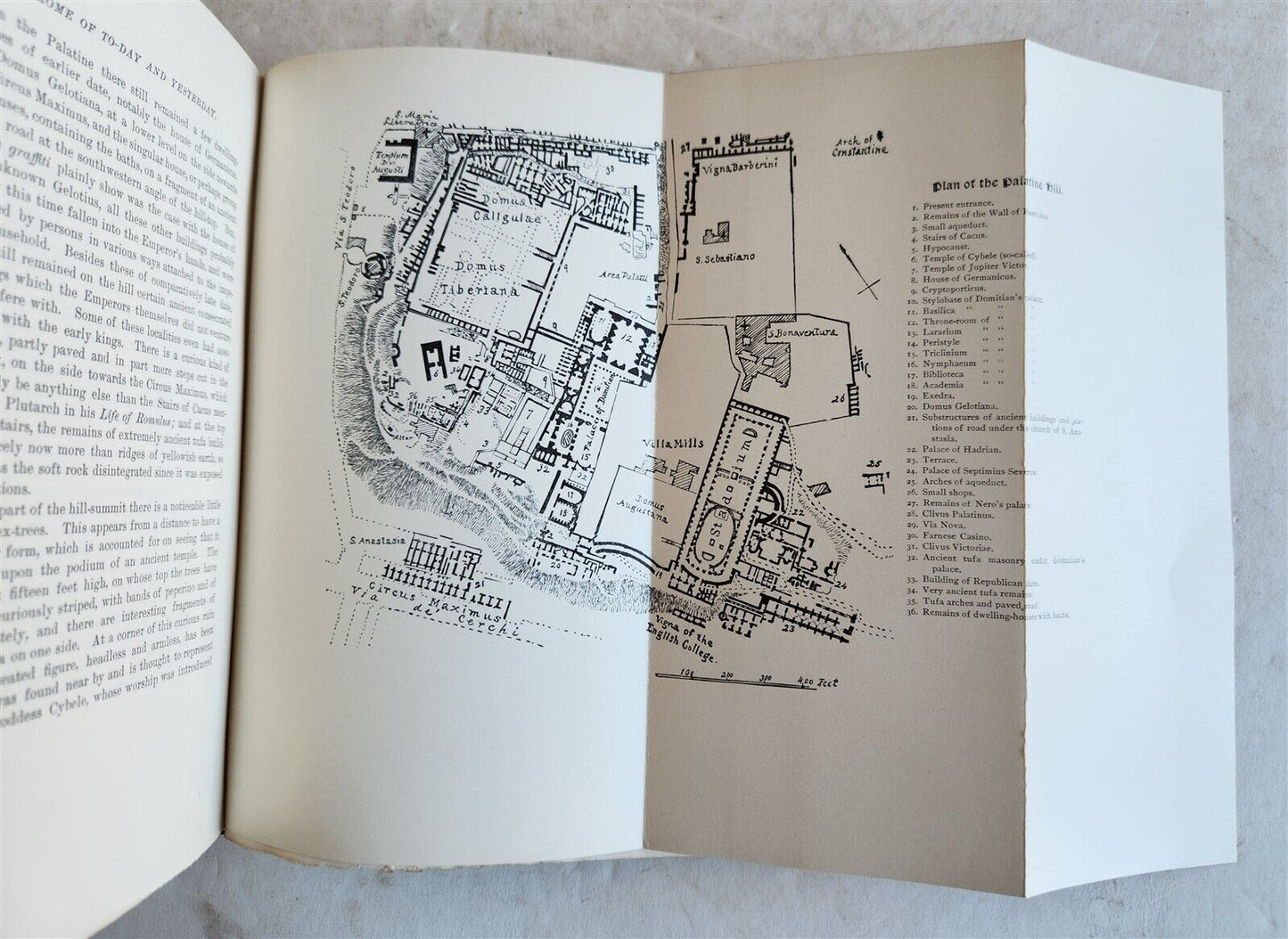 1904 ROME of TODAY & YESTERDAY THE PAGAN CITY by JOHN DENNIE antique ILLUSTRATED
