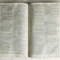 1688 BIBLE in ENGLISH FOLIO antique OLD & NEW TESTAMENT 17th CENTURY Oxford