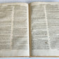 1720s LAW BOOK INDEX GENERALIS CONCLUSIONUM antique VELLUM BOUND FOLIO Vol.1