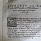 1561 DUELING MANIFESTO DELL ILL. SIGNOR LODOVICO BIRAGO antique 16th CENTURY