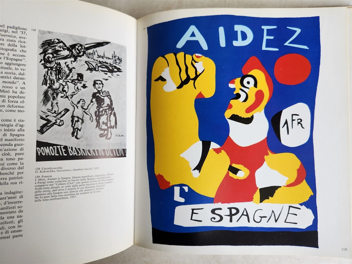 MANIFESTI RIVOLUZIONARI vintage ART & REFERENCE ALBUM RUSSIAN SPANISH POSTERS