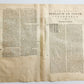 1640 MAP of SIEGE of DUTCH CITY Bergen op Zoom by WILLEM BLAEU antique AUTHENTIC