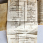 1741 UNIVERSAL HISTORY 7 VOLUMES antique ILLUSTRATED w/ MAPS in ITALIAN vellum