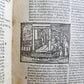 1563 BIBLE in LATIN antique ILLUSTRATED 16th century BIBLIA