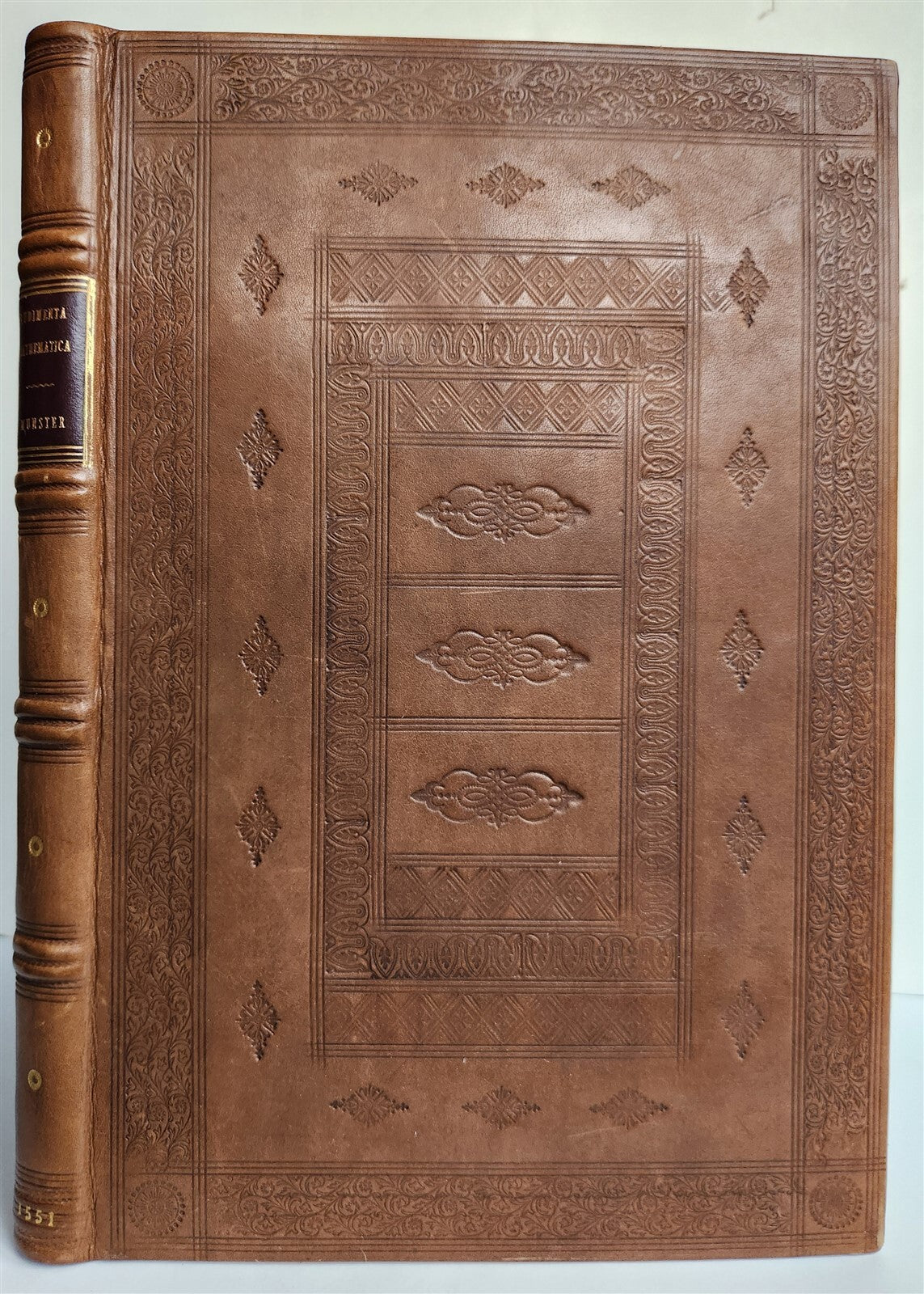 1551 RUDIMENTA MATHEMATICA by SEBASTIAN MUNSTER antique ILLUSTRATED 1st EDITION