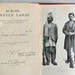 1903 ACROSS COVETED LANDS JOURNEY to CALCUTTA INDIA 2 VOLS. antique ILLUSTRATED