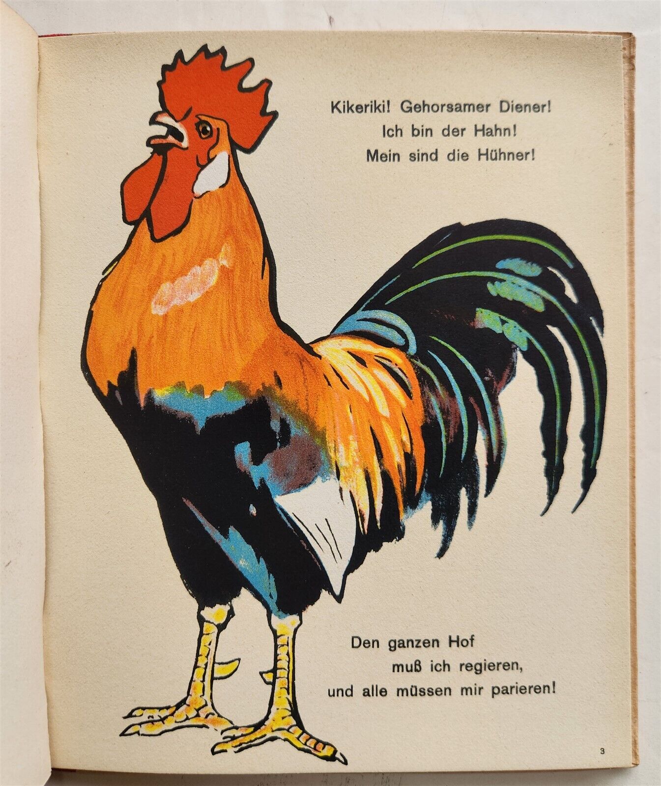 1960s ILLUSTRATED CHILDREN BOOK vintage NEUE TIER-BILDER by P.LEUTERITZ