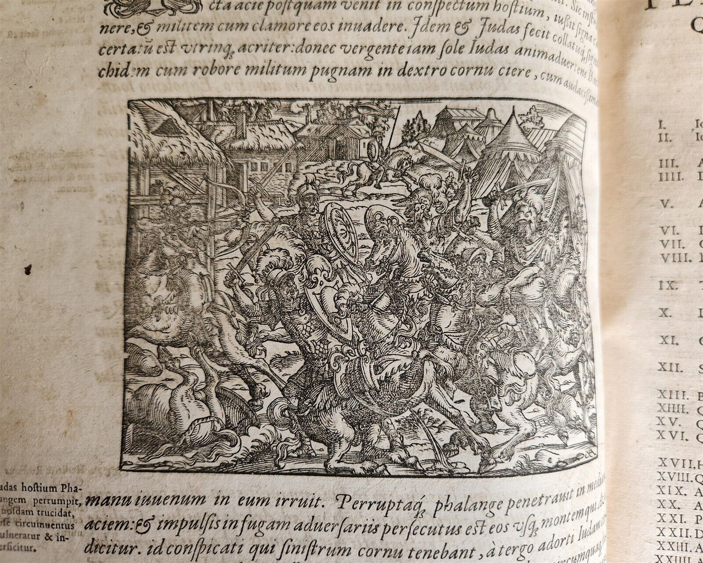 1580 FLAVIUS JOSEPHUS BEAUTIFULLY ILLUSTRATED MASSIVE FOLIO antique Judaica RARE