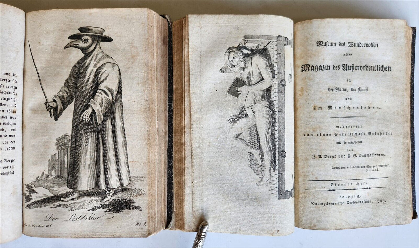 1803-04 EXTRAORDINARY in NATURE ART & HUMAN LIFE 2 VOLUMES antique ILLUSTRATED