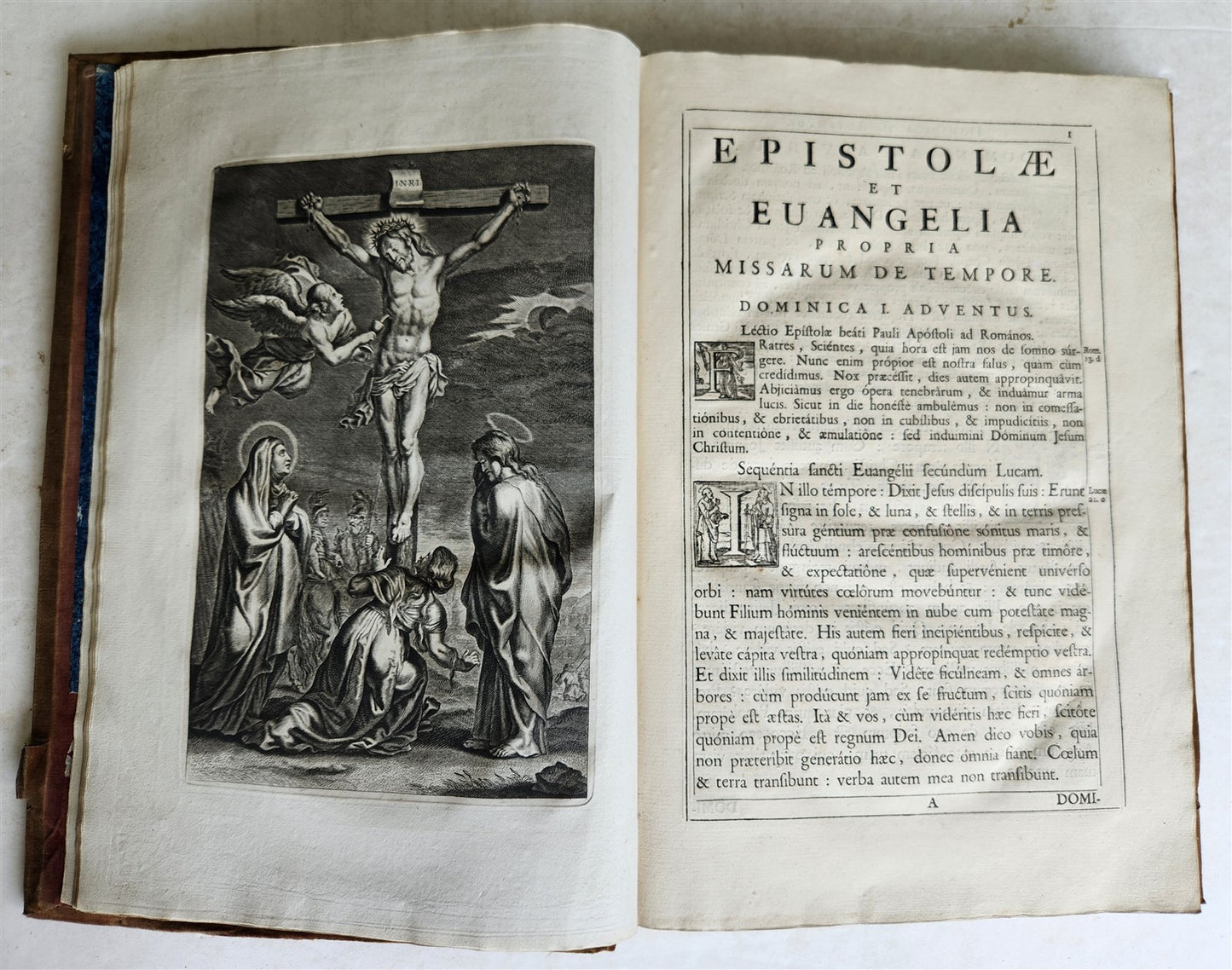 1781 PLANTIN Epistolae et Euangelia MISSAL antique LARGE FOLIO