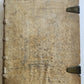 1720 COMMENTARIA in duodecim PROPHETAS MINORES PIGSKIN BOUND FOLIO antique