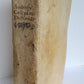 1585 LATIN DICTIONARY by AMBROSII CALEPINI DICTIONARUM antique VELLUM FOLIO