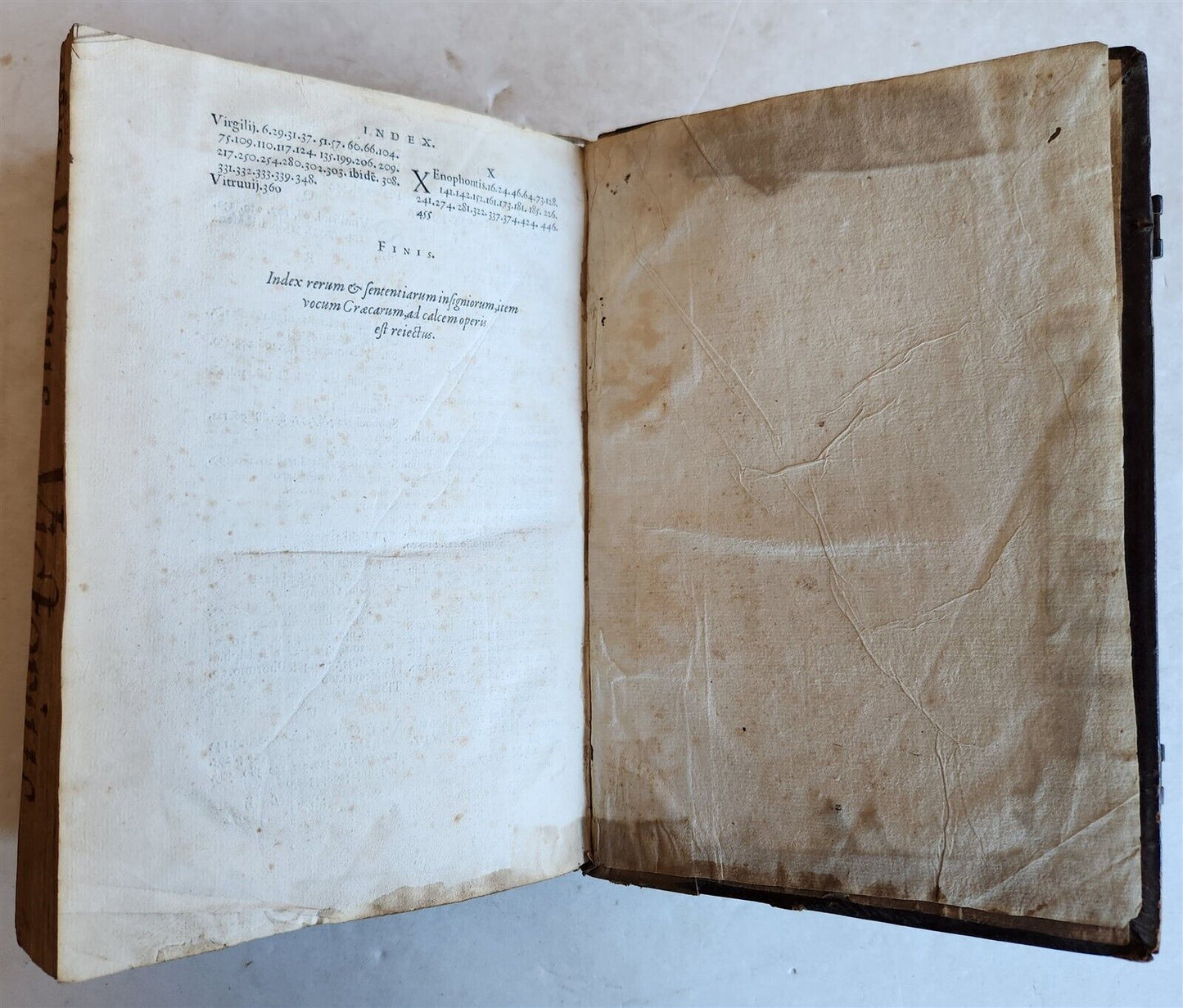 1554 VICTORII PETRI VARIARUM LECTIONUM antique 16th CENTURY