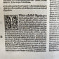 1513 POST-INCUNABULA HISTORY of FRANCISCANS ORDER antique Vellum Bound RARE
