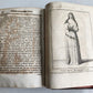 1755 ILLUSTRATED COSTUME HISTORY of MONKS & KNIGHTS for both sexes antique