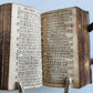 1725 PSALMS of DAVID antique UNUSUAL UNIQUE BINDING w/ BRASS FITTINGS rare