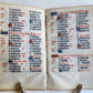 1519 BOOK of HOURS POST-INCUNABULA printed on VELLUM antique 16th CENTURY SCARCE