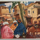 RUSSIAN CENTRAL ASIA TEA HOUSE ANTIQUE POSTCARD