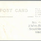 TRAIN LOCOMOTIVE WRECK STORM RAILWAY railroad ANTIQUE REAL PHOTO POSTCARD RPPC