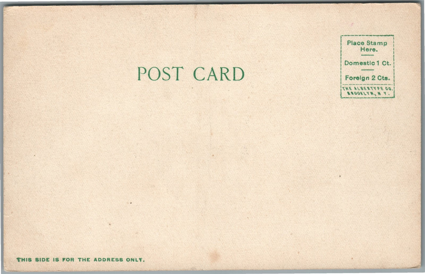 NORTH ADAMS MA HOOSAC TUNNEL railroad ANTIQUE POSTCARD