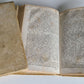 1773 ORAZIONI SACRE CAPPUCCINO BERNARDO MARIA GIACCO antique 2 vellum volumes